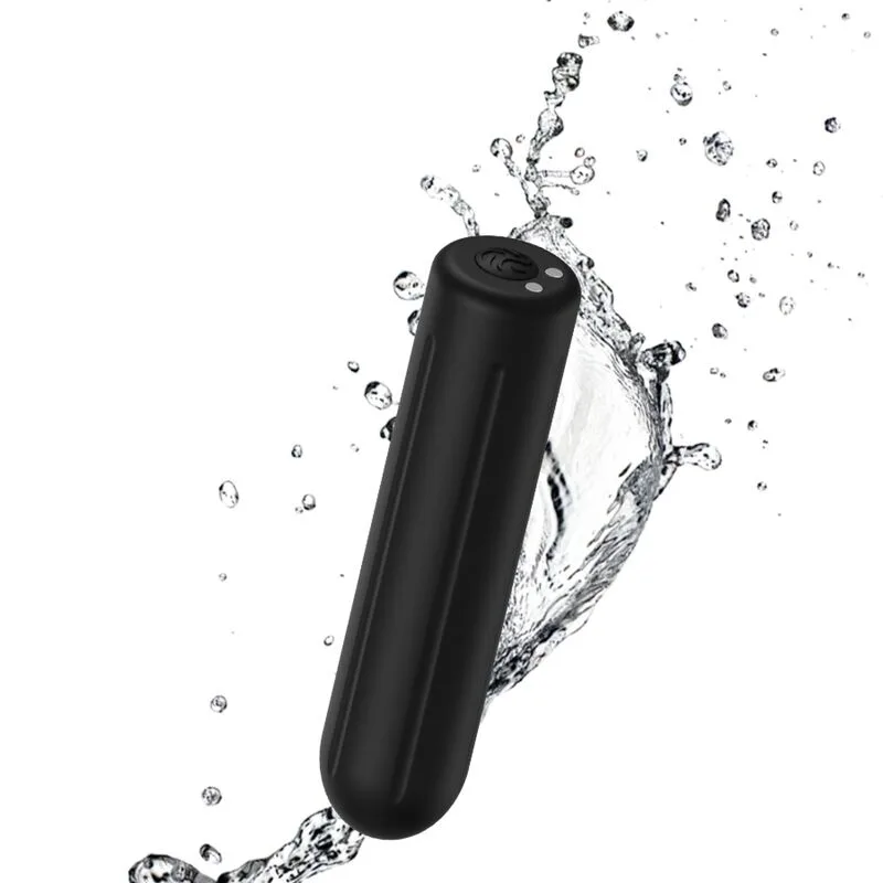 Armony - Warhead Vibrador Bala Controle Remoto Preto 2 cm X 8,8 cm