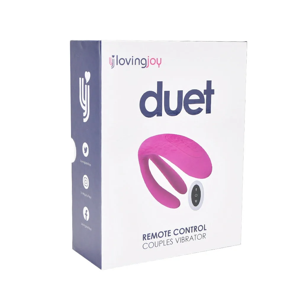 Loving Joy Duet Vibrador para Casais com Controlo Remoto