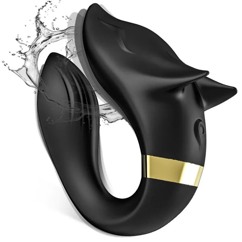 Armony - Fox Vibrator for Couples Remote Control Black