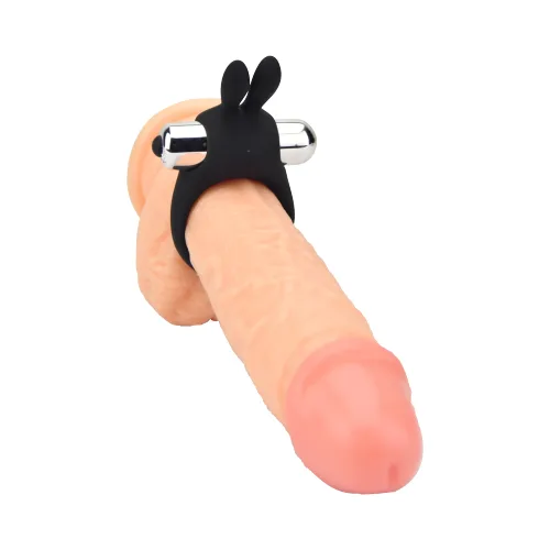 JoyRings Anel Peniano Vibratório Rabbit de Silicone
