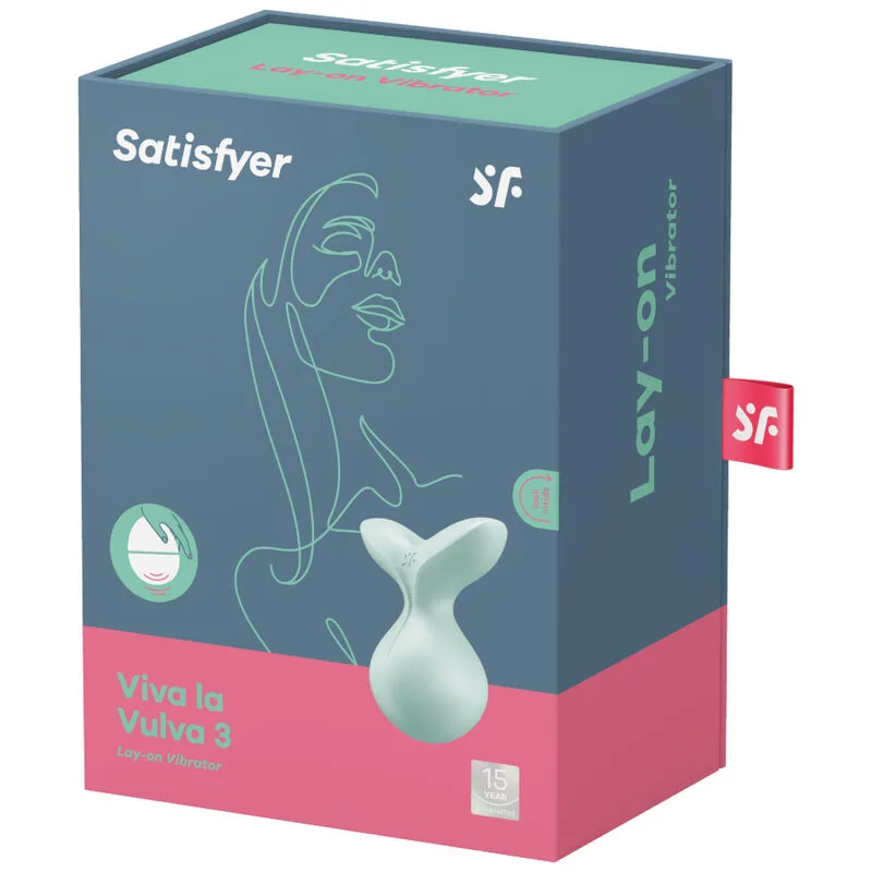 SATISFYER - VIBRADOR LAY-ON VIVA LA VULVA 3