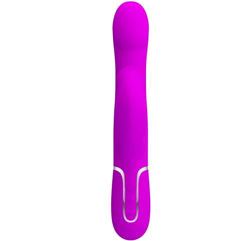 PRETTY LOVE - VIBRADOR COELHO PÉROLAS VIOLETA
