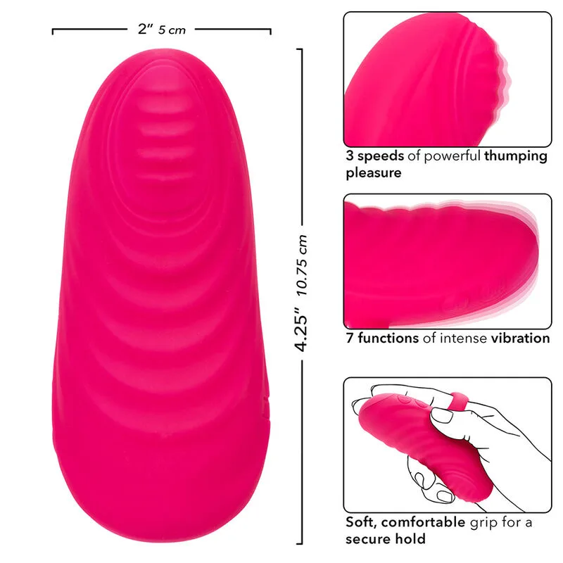 CALEXOTICS - ENVY HANDHELD ROLLING BALL MASSAGER 7 VIBRAÇÕES ROSA