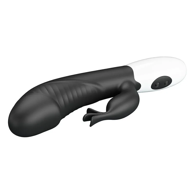 Pretty Love - Rasmussen 30 Function Rabbit Vibrator Black