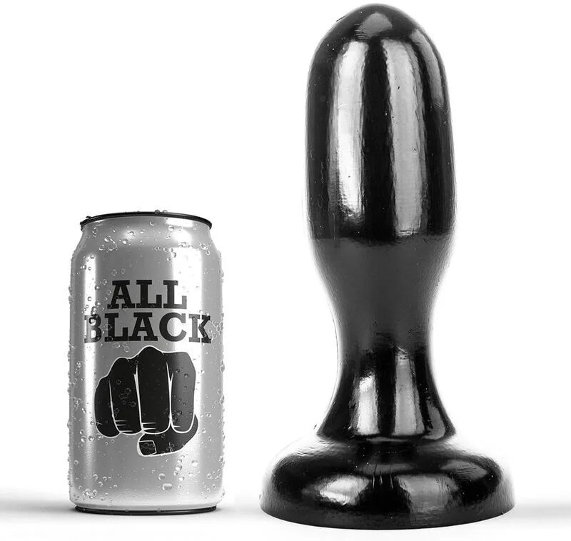 All Preto - Plug Anal 19,5 cm