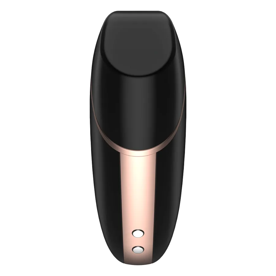SATISFYER - ESTIMULADOR E VIBRADOR LOVE TRIANGLE PRETO