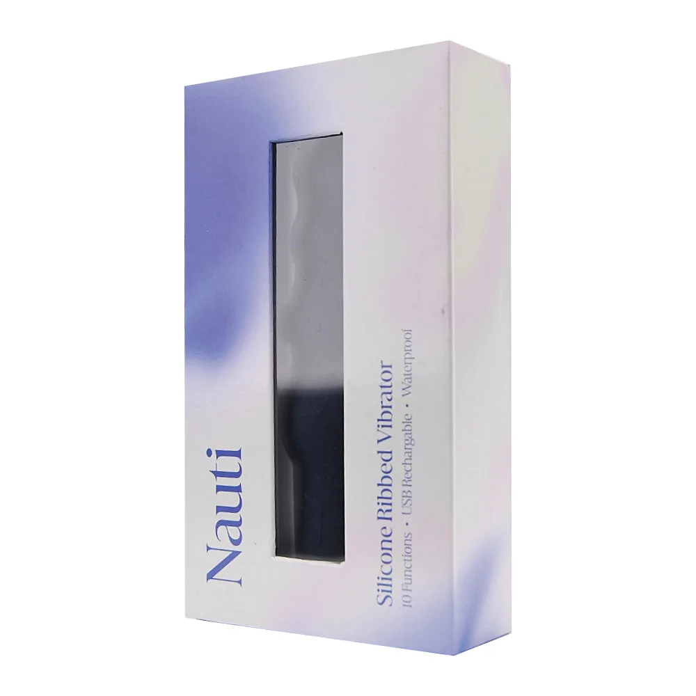 Nauti Vibrador de Silicone Estriado