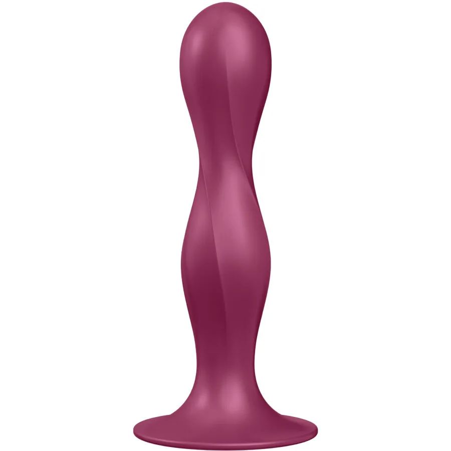 Satisfyer - Dildo de Silicone Dupla Ball-R Garnet