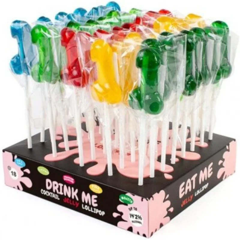 Secretplay - Display Variedade de Pénis com Álcool 40 Unidades
