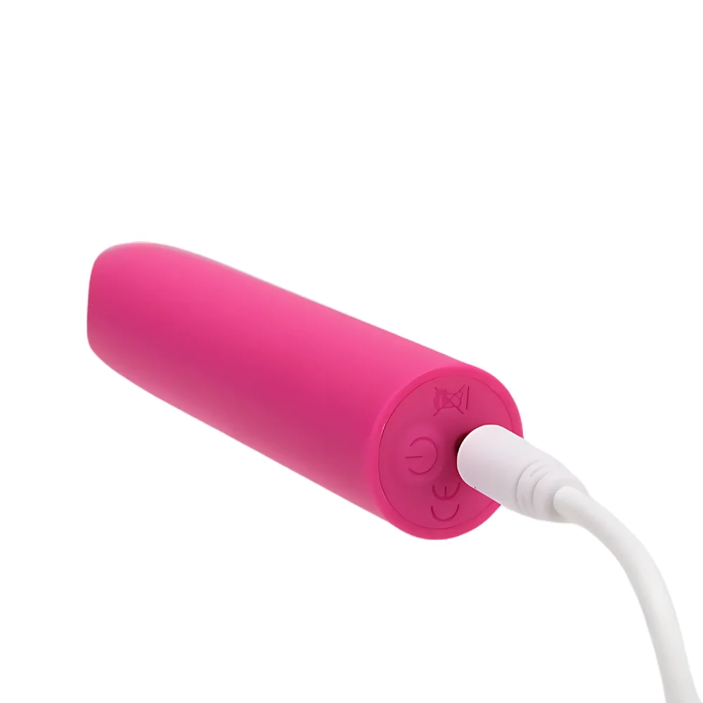Mina Whisper Vibrador Bullet Recarregável