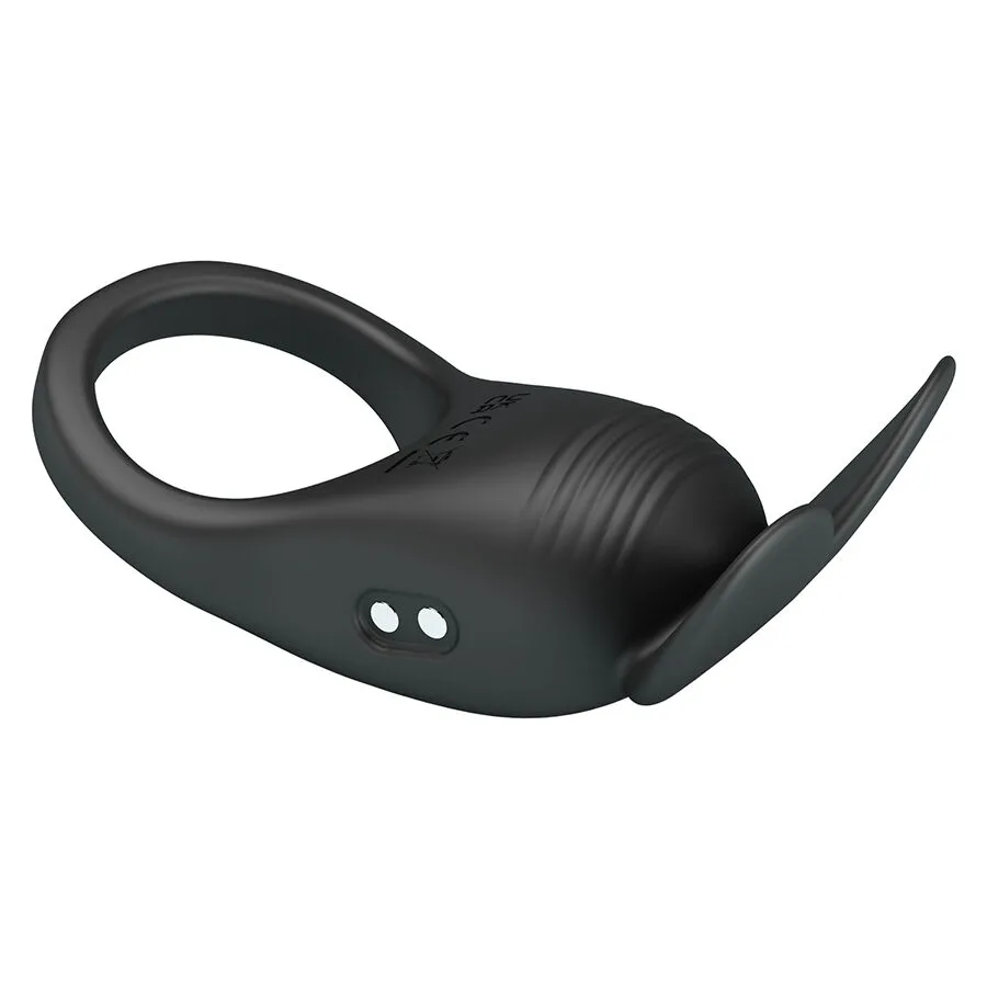 PRETTY LOVE - CARLTON PENIS RING WITH CLITORAL STIMULATOR