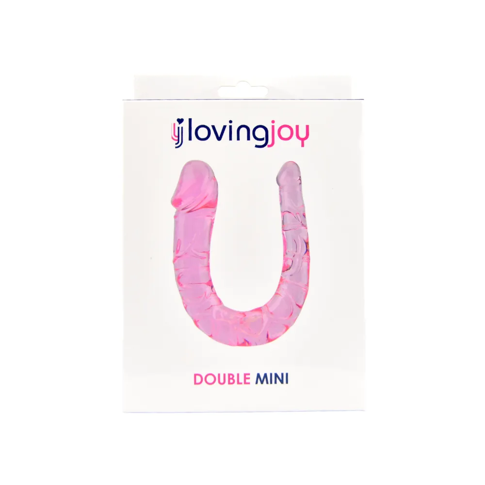 Loving Joy Mini Dildo Duplo Rosa