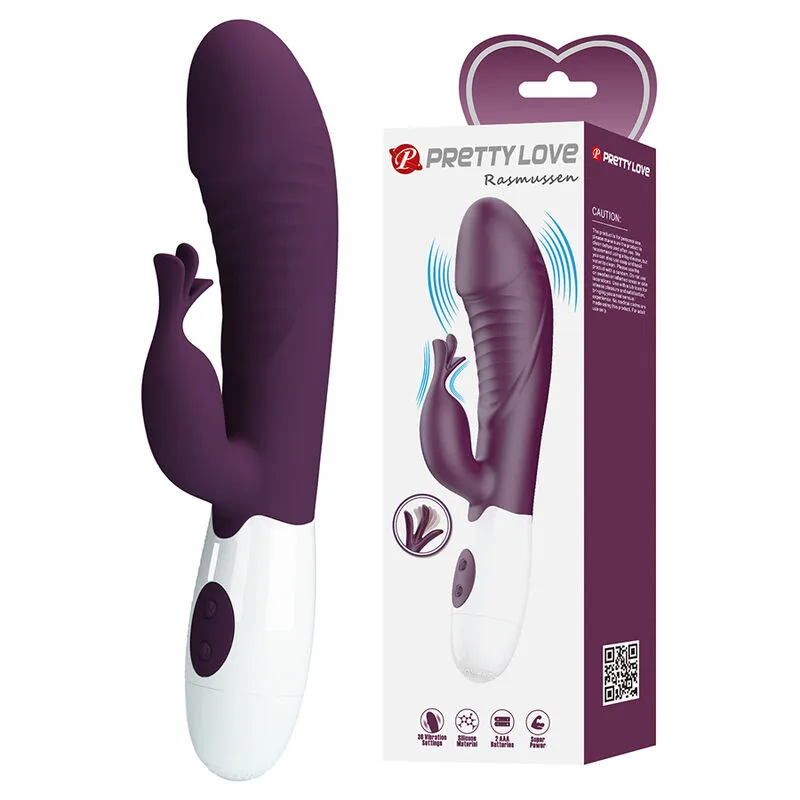 Pretty Love - Rogue Muse Vibrador Coelho com 30 Funções Roxo