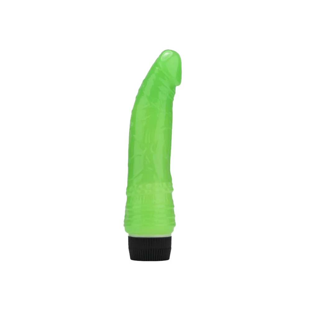Loving Joy Vibrador Realista 7 Polegadas Brilha no Escuro