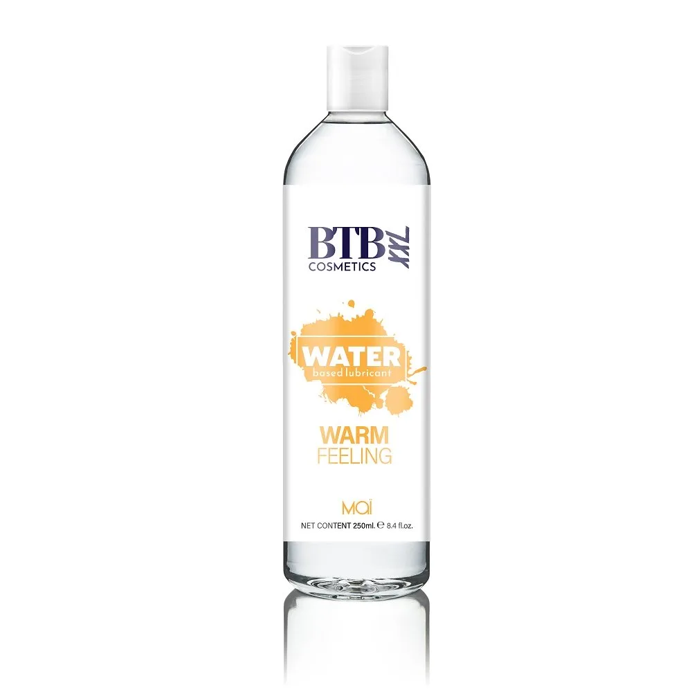 BTB Lubrificante à Base de Água com Efeito Quente 250ml
