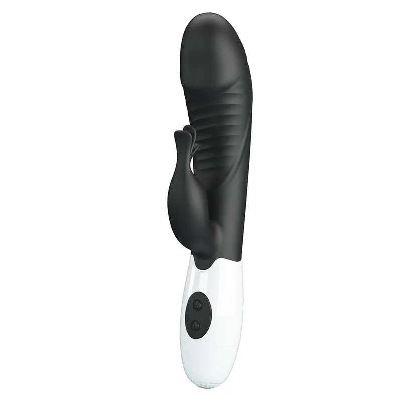 Pretty Love - Rasmussen 30 Function Rabbit Vibrator Black