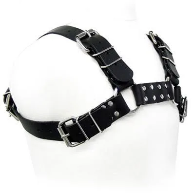 Pele Body - Arnês para Ces Preto Bull