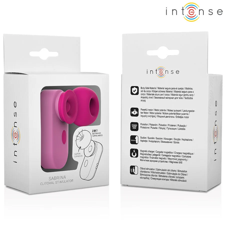 INTENSE - ESTIMULADOR DE CLITÓRIS SABRINA ROSA