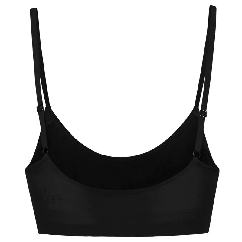 BYE-BRA - MEDIUM CONTROL BRA SEAMLESS BLACK SIZE