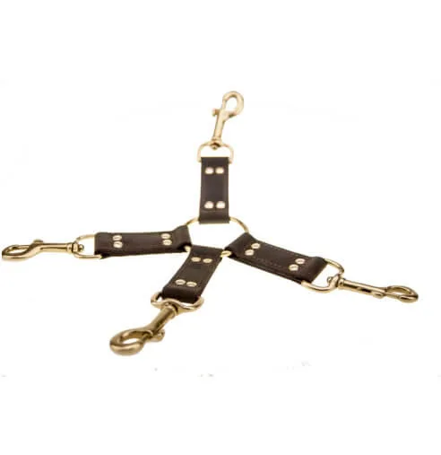 BOUND Hog Tie 4 Vias em Pele Nubuck
