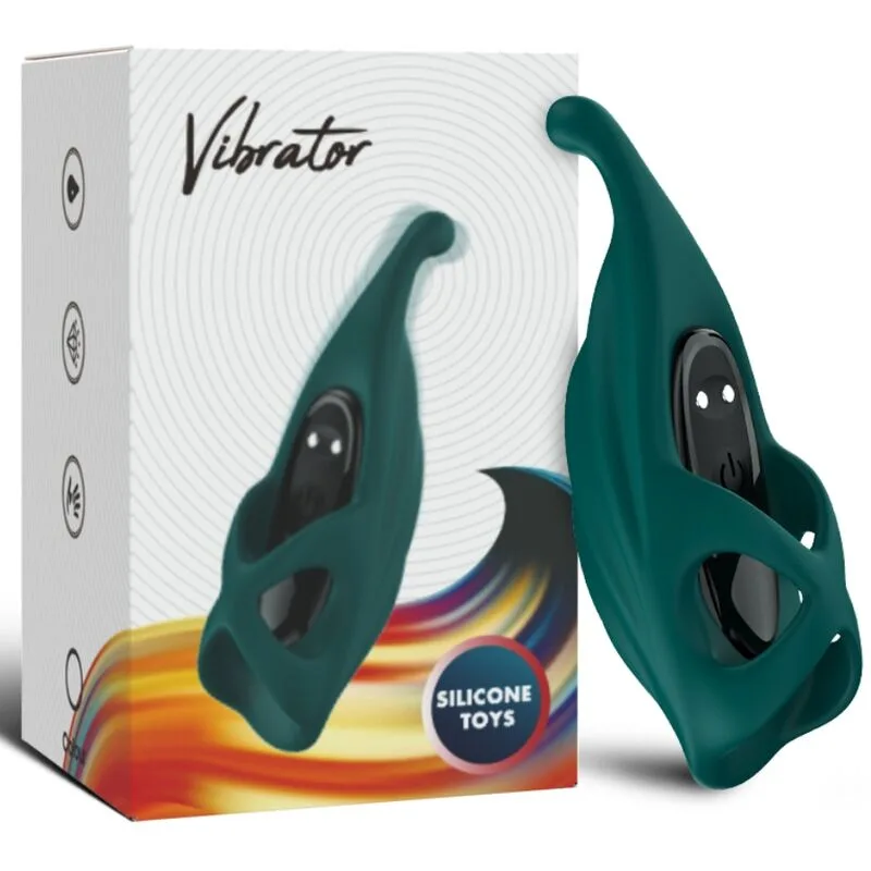 Armony - Estimulador de Dedo e Vibrador Verde