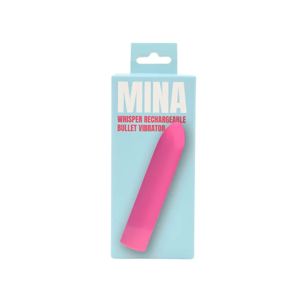 Mina Whisper Vibrador Bullet Recarregável