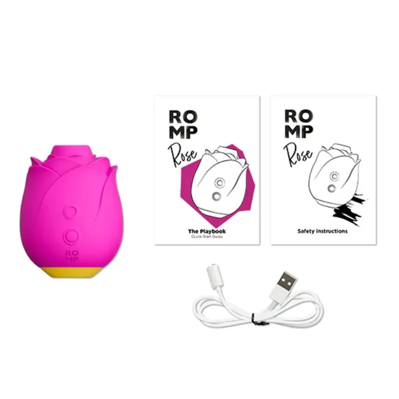 Romp - Rose 2,0 Aparelho de Sucção Clitorial em Formato de Rosa
