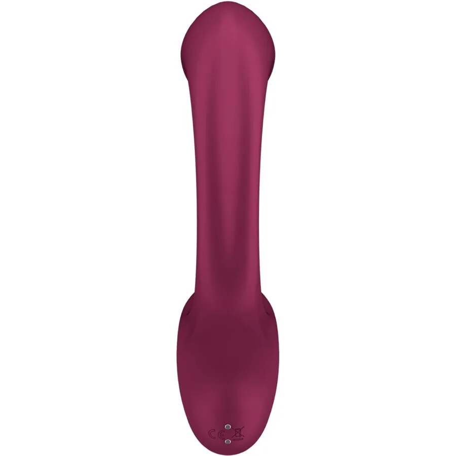 SATISFYER - G FOR GODDESS 2 RABBIT VIBRATOR BOTTLE BORDEAUX
