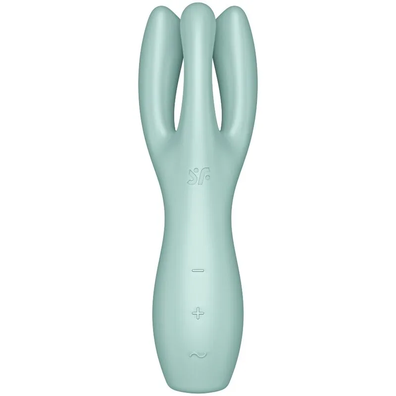 SATISFYER - VIBRADOR THREESOME 3 MENTA