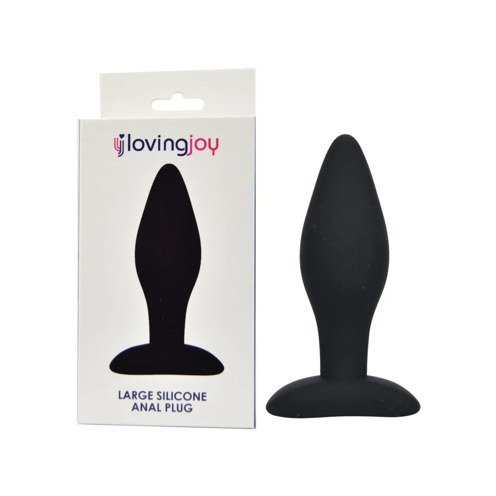 Loving Joy Plug Anal de Silicone Grande