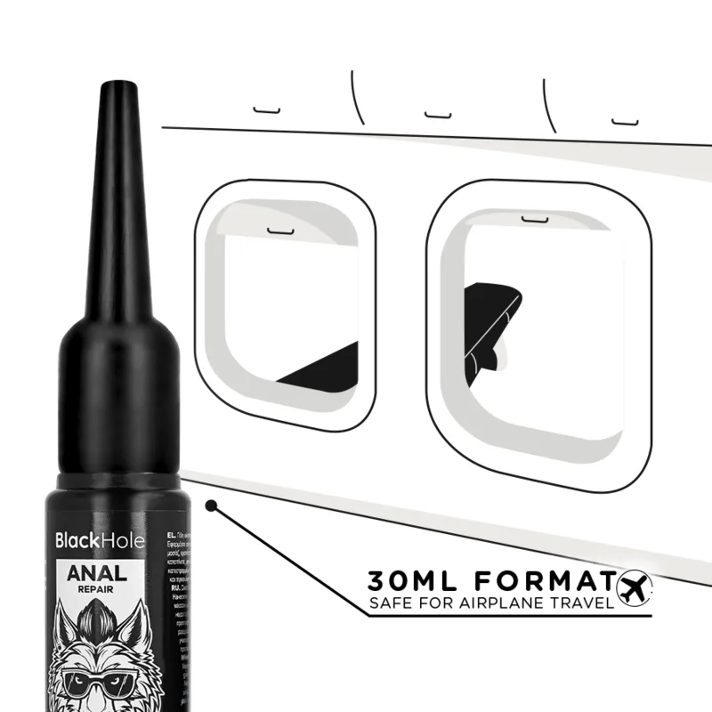 BLACK HOLE - ANAL LUBE APPLIER S SIZE 30 ML