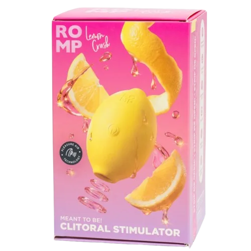 Romp - Lemon Crush Pleasure Air Clitoral Stimulator Yellow
