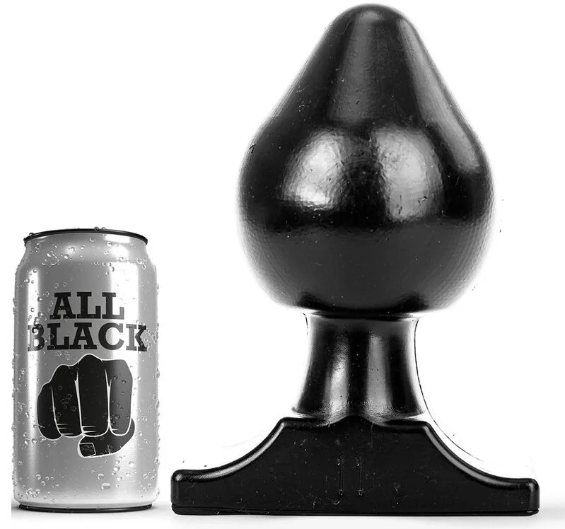All Preto - Plug Anal 19 cm