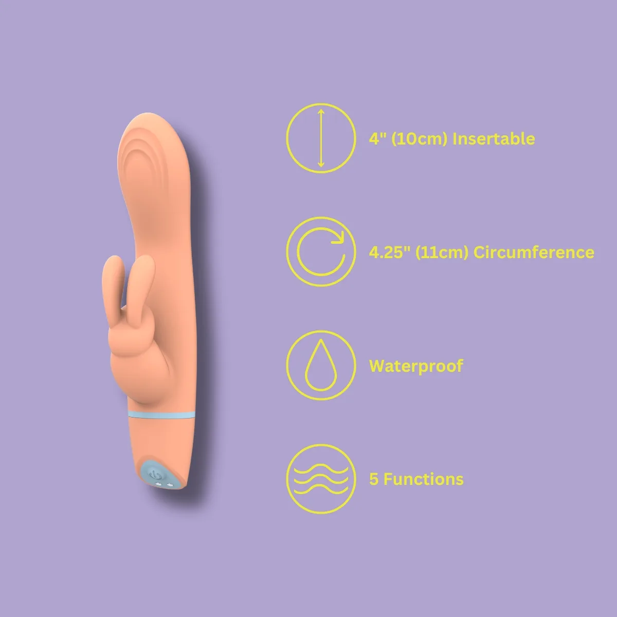 Mina Thrill Vibrador Rabbit Ponto G