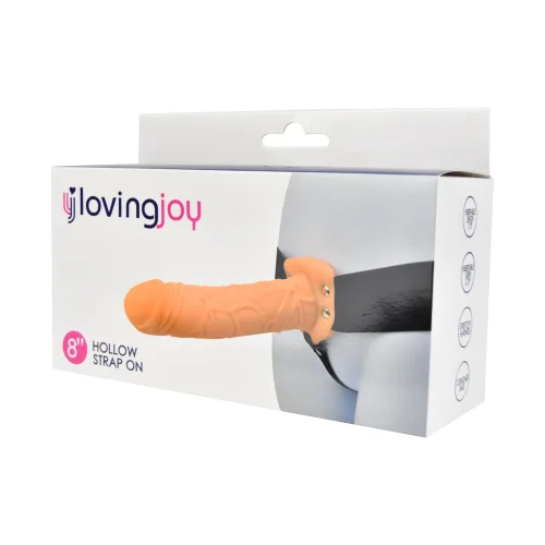 Loving Joy Strap-On Oco 8 Polegadas