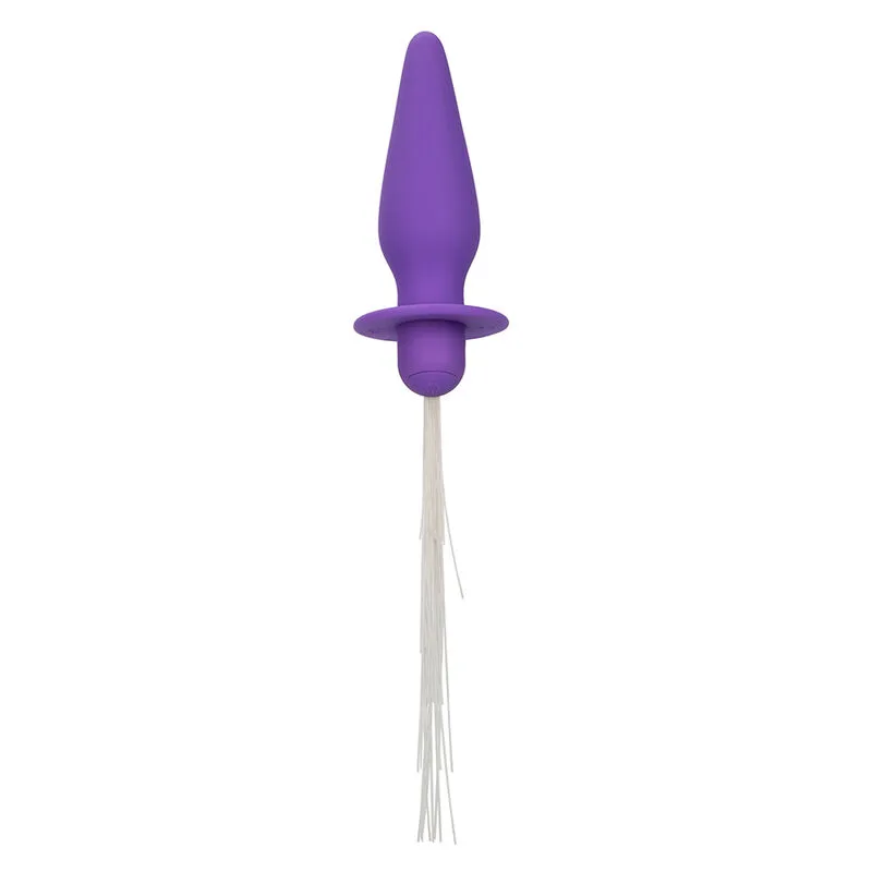 CALEXOTICS - SOUTHERN LIGHTS LIGHT UP ANAL PLUG 10 VIBRAÇÕES SILICONE ROXO