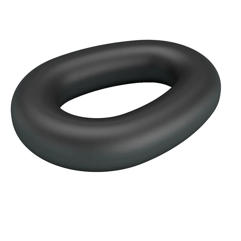 Crazy Bull - Vesper Super Soft Silicone Cock Ring Black