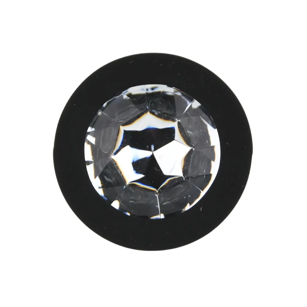 Toosh Black Silicone Butt Plug Large