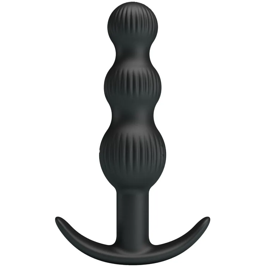 Pretty Love - Vibrador Anal Sidney 10 Vibrações Preto