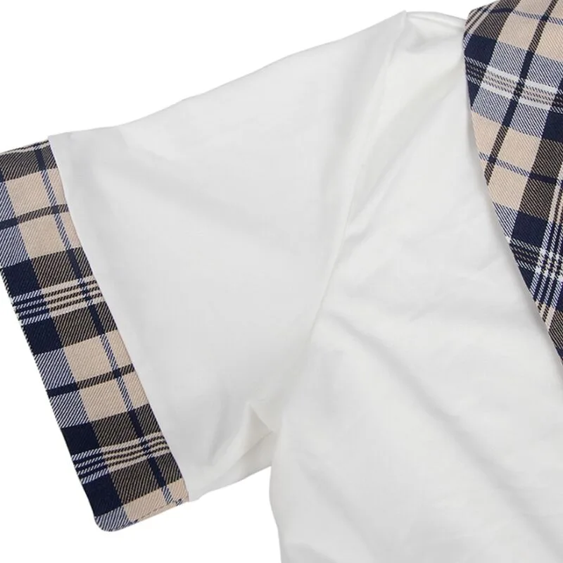 SUBBLIME - SEXY SCHOOLGIRL COSTUME TOP AND SKIRT