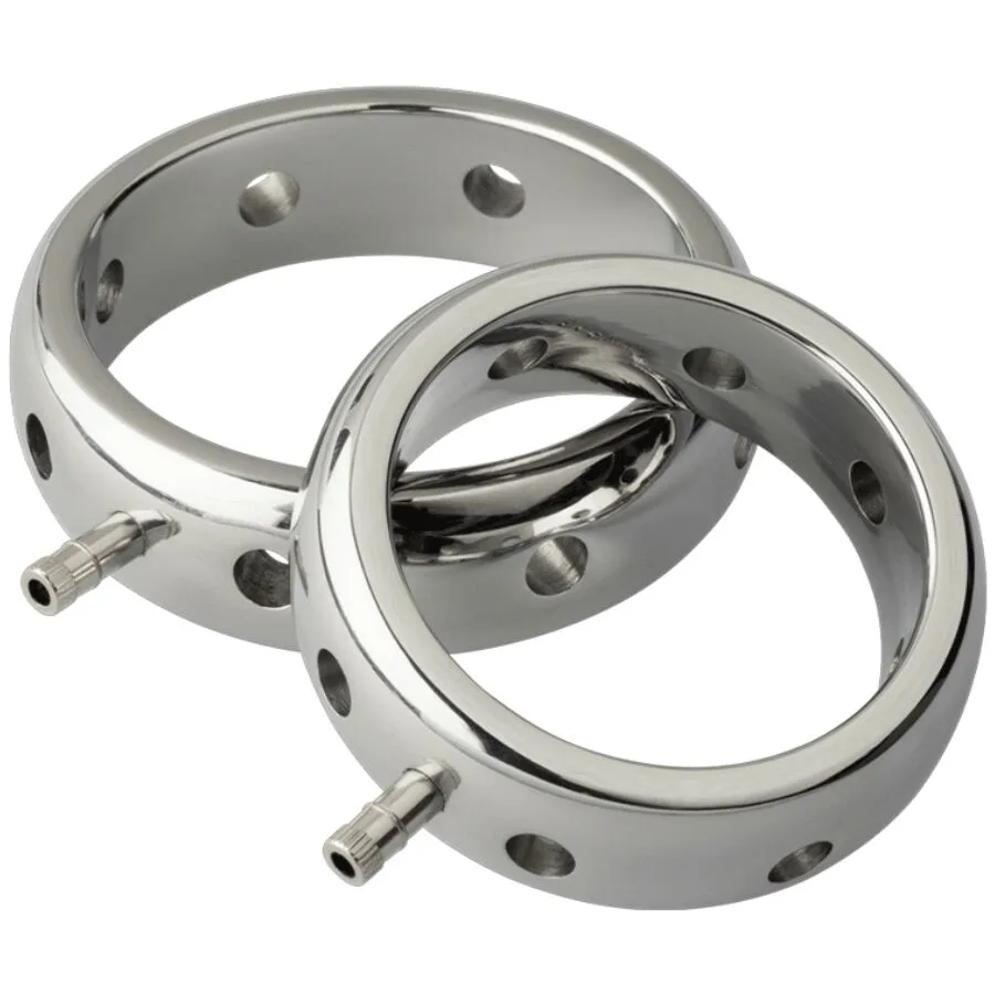 ELECTRASTIM - ANEL ELETROMAGNÉTICO DE METAL PRESTIGE PARA PÊNIS 46 MM