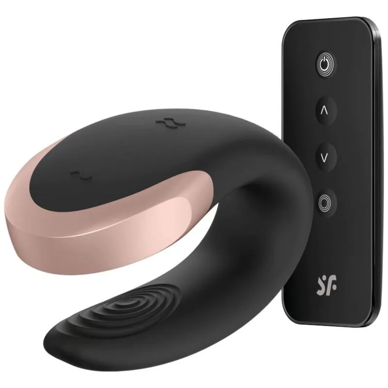 Satisfyer - Vibrador Double Love Luxury Partner Preto