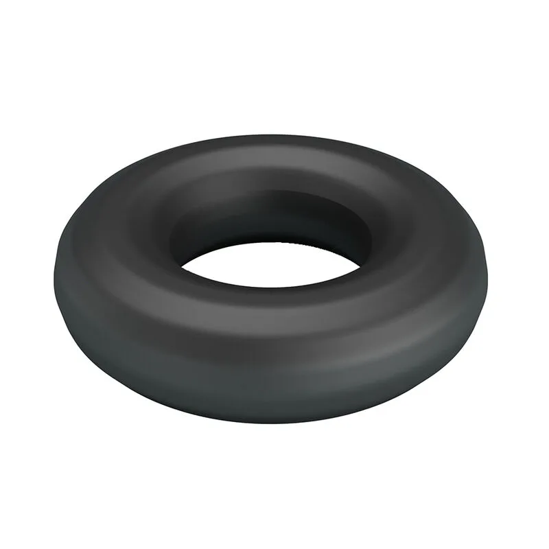 Crazy Bull - Urban Super Soft Silicone Cock Ring Black