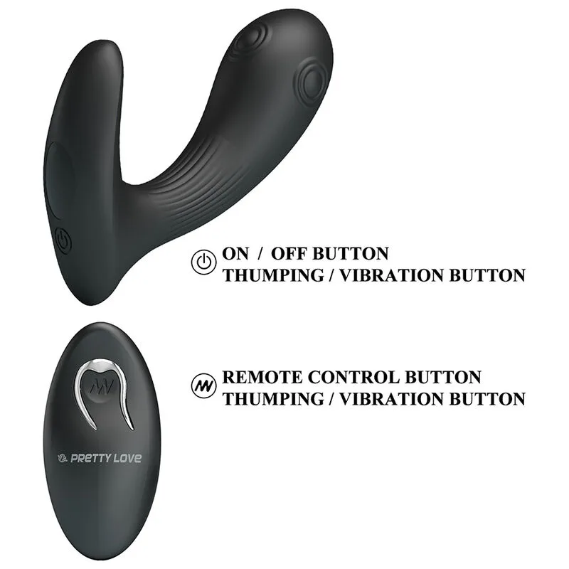 Pretty Love - Mirabelle Prostate Vibrator with Remote Control