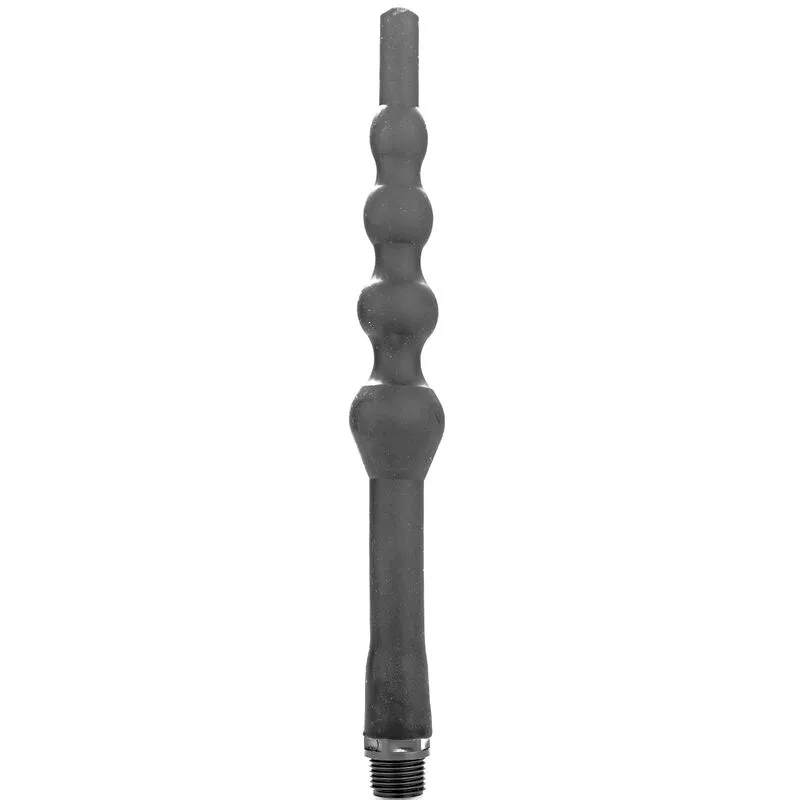 All Preto - Silicone Anal de Chuveiro de Fresas 27 cm