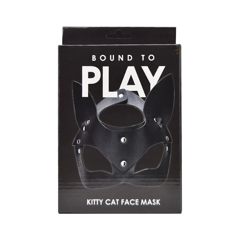 Bound to Play Máscara de Gato Preto