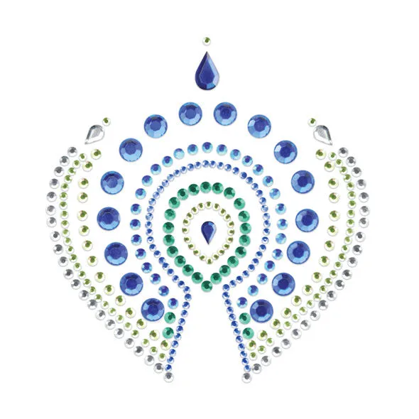 BIJOUX - INDISCRETS FLAMBOYANT BLUE&GREEN