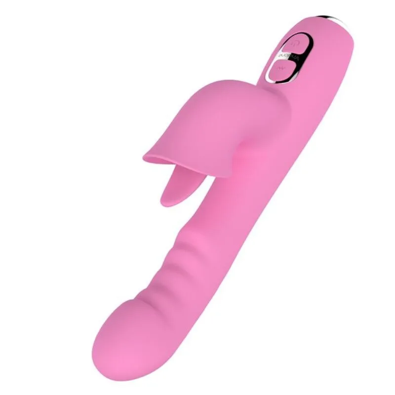 Nalone - T-May Vibrador Magic Stick Coelho - Rosa