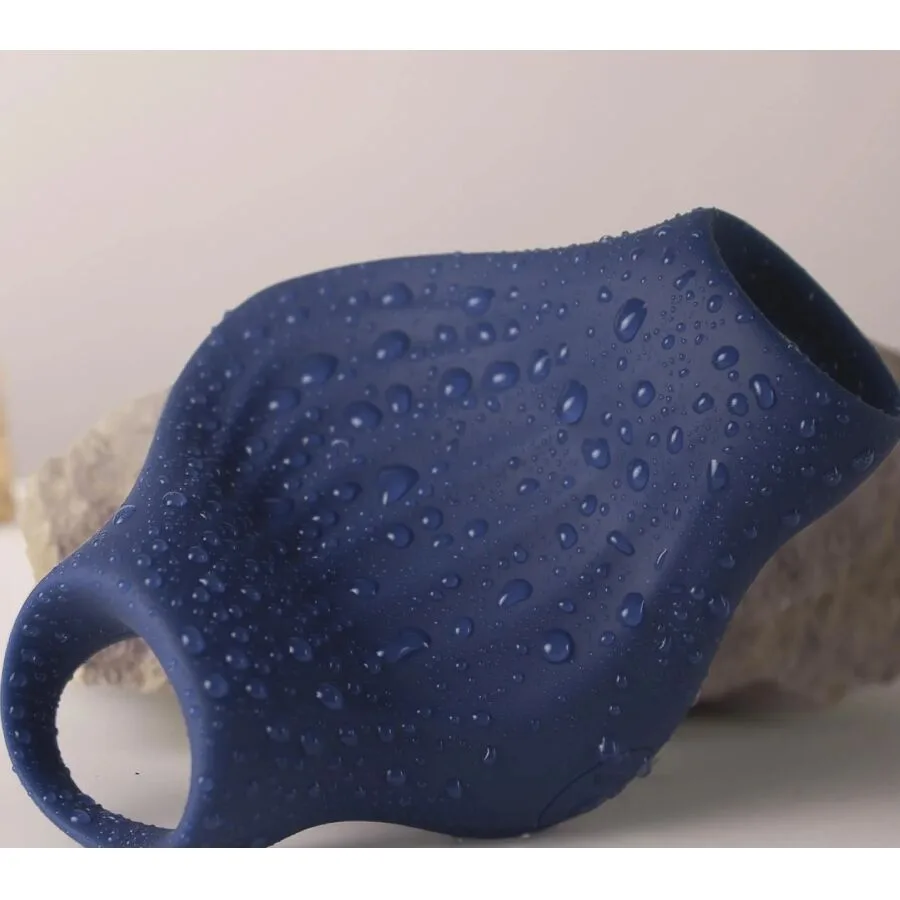 ROCKS- OFF - PALM BLUE FLEXIBLE VIBRATOR MASTURBATOR