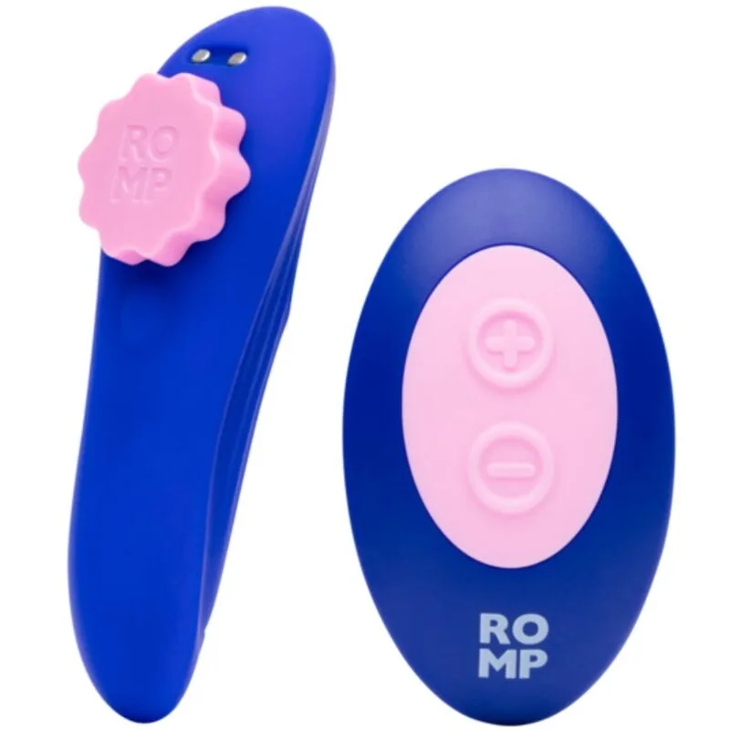 Romp - Cueca de Silicone Vibratória Magnética para Festas com Controle Remoto